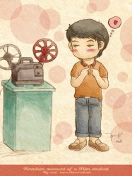 Pchy - Random moment of a Film student
