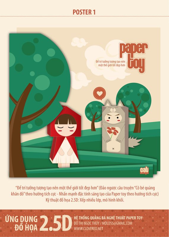 Poster "Little Red Riding Hood"