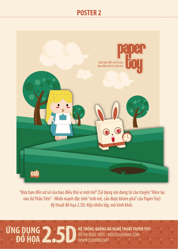 Poster "Alice in Wonderland"