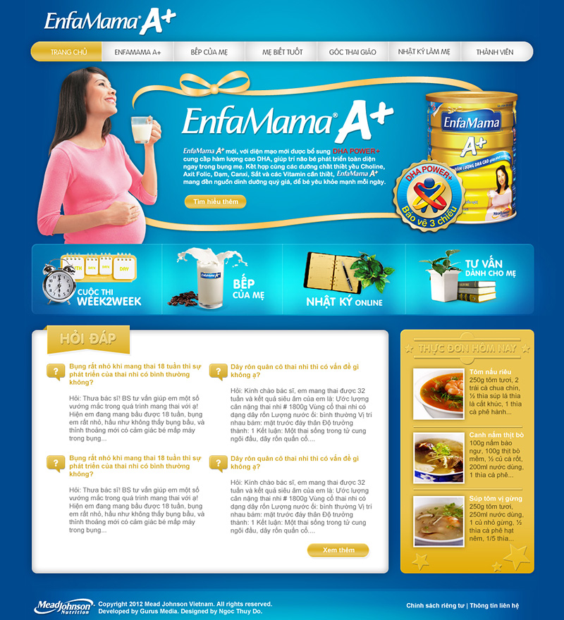 EnfaMama A+ | Homepage