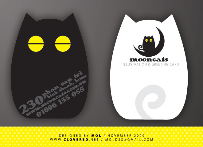 Mooncats - Namecard