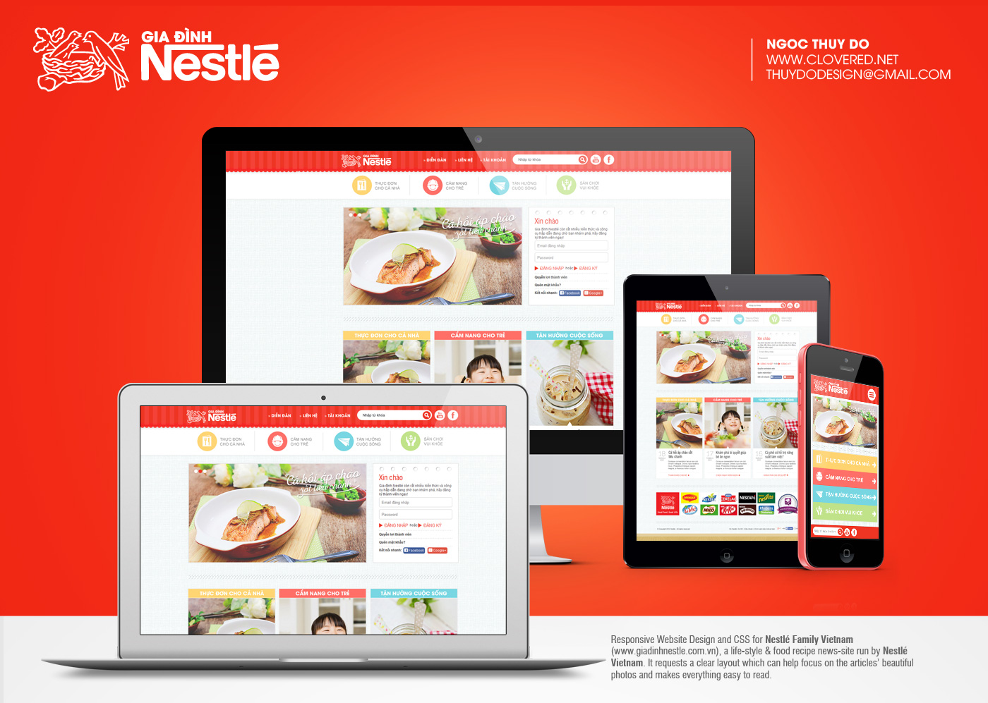 Nestlé Family Vietnam Website