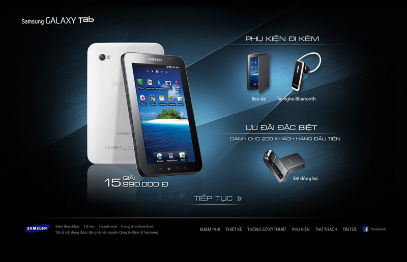 Samsung Galaxy Tab - Buy now